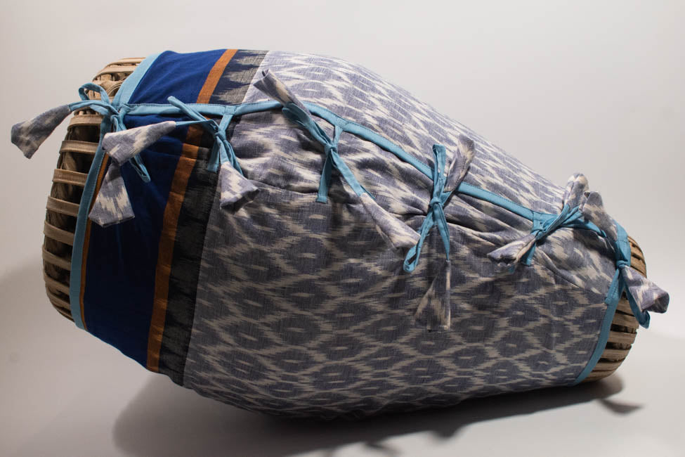Elegant Ikat Mridanga Cover
