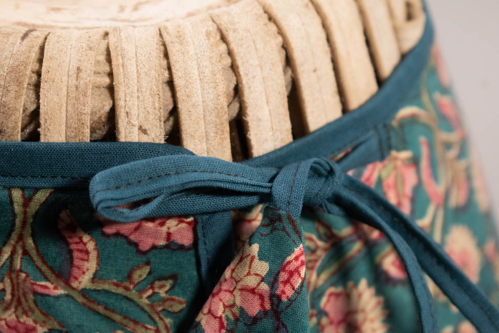 Mridanga Cover Floral Pattern
