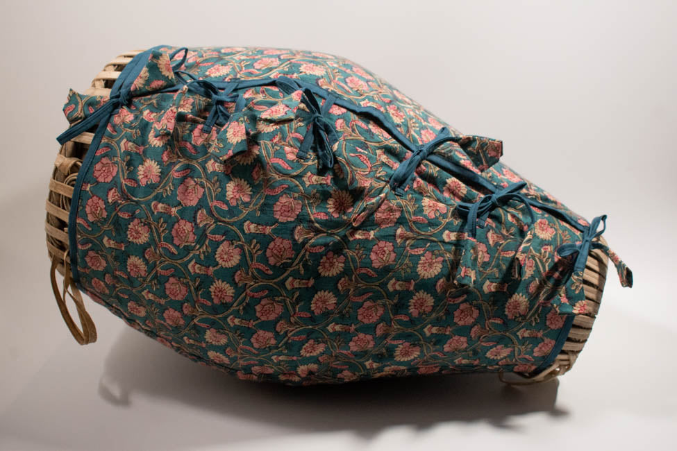 Mridanga Cover Floral Pattern