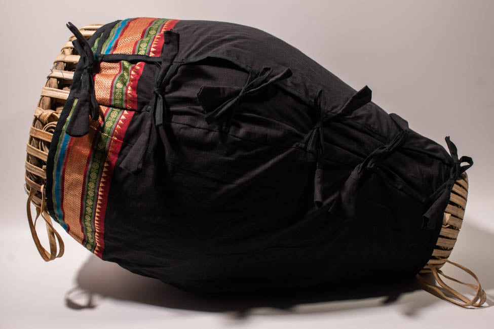 Mridanga Cover Black With Border